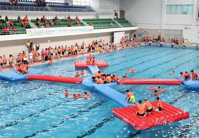 盛夏武漢，冰爽團(tuán)建活動——水上運動會
